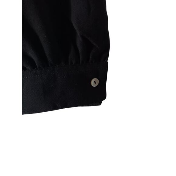 Lulus Picture This Black Long Sleeve Lace Top Size Large - Picture 4 of 4